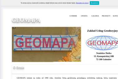 GEOMAPA - Zakład Usług Geodezyjnych - Firma Geodezyjna Goleniów