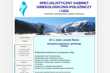 Gabinet Ginekologiczny dr n. med. Leszek Rams - Ginekologia Ostróda