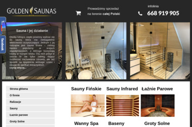 Golden Saunas - Wyposażanie wnętrz Kluczbork