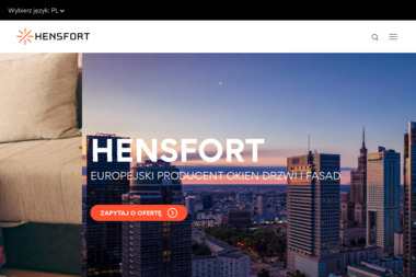 HENSFORT - Odpowiedni Producent Okien Aluminiowych Przemyśl