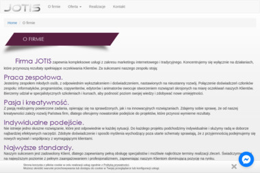 Agencja marketingowa JOTIS - Projektowanie Stron Gdańsk