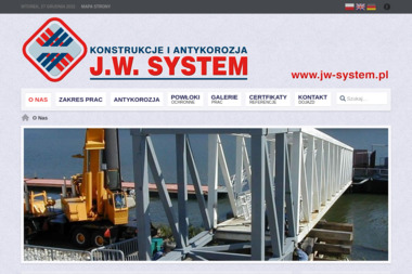J.W. SYSTEM Konstrukcje i Antykorozja - Piaskowanie Szczecin