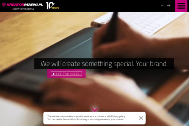 Kreatormarki.pl - Identyfikacja Wizualna Warszawa