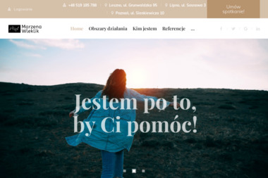 Psycholog Marzena Wleklik - Psycholog Lipno