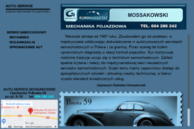 Mossakowski Mechanika Pojazdowa - Auto-serwis Ciechanów