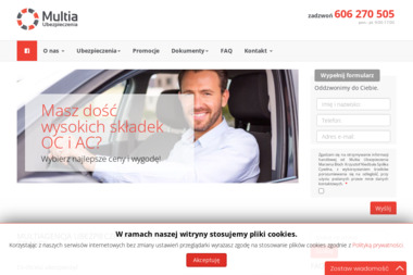 Multia Ubezpieczenia - Ubezpieczenie samochodu Gdańsk