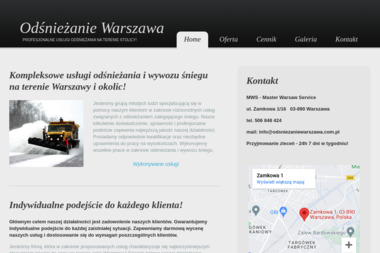 MWS - Master Warsaw Service - Odśnieżanie Dach&oacute;w Warszawa