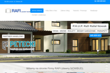 P.H.U.P. Rafi Rafał Nowak - Okna Aluminiowe Leszno