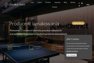 oznakujbiuro.pl - Księga Identyfikacji Wizualnej Warszawa