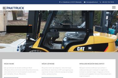 PAKTRUCK - Wózki widłowe Mysiadło