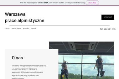 Prace Alpinistyczne - Prace Wysokościowe Warszawa