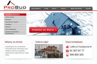 ProBud Obsługa Inwestycji w Budownictwie Sp. z o.o. - Przegląd Instalacji Elektrycznej Lublin