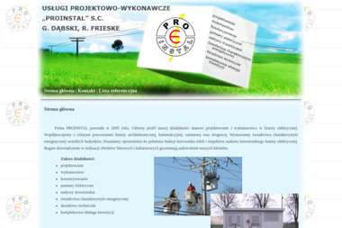 Usługi projektowo-wykonawcze "Proinstal" s.c. - Instalacje Dębno