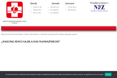 Przychodnia Medyczna Vena - Rehabilitacja Kręgosłupa Mordy