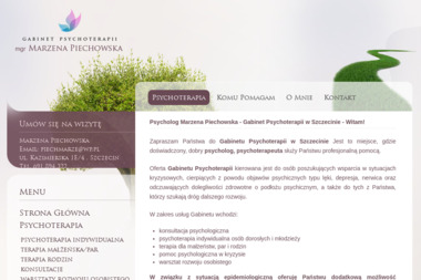 Gabinet Psychoterapii Marzena Piechowska - Psycholog Szczecin