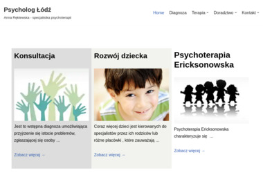 PSYCHOLOG ŁÓDŹ - ANNA RĘKLEWSKA - Psycholog Łódź