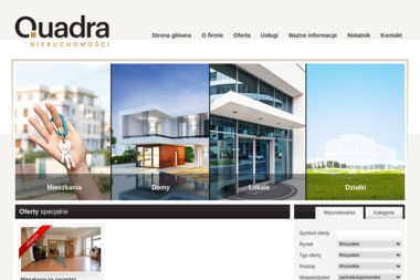 Quadra Nieruchomości - Mieszkania na Wynajem Szczecin