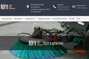 ROMI - Zakład Usług Komunalnych - Firma Odśnieżająca Dachy Poznań