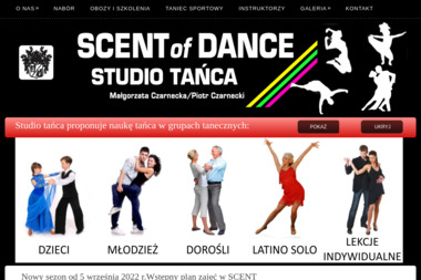 Scent of Dance - Kursy Tanga Radom
