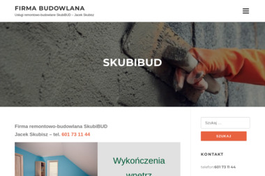 Firma budowlana SkubiBud - Remonty Budynków Bogumiłowice
