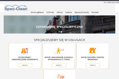 Spec-Clean - Mycie elewacji Rokiciny