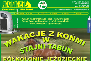 STAJNIA TABUN - Stadnina Koni Sławków