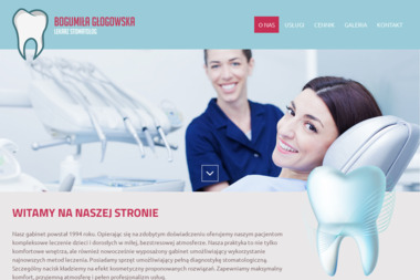 Głogowska Bogumiła - lekarz stomatolog - Usługi Stomatologiczne Działdowo