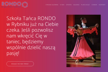 RONDO - Szkoła Tańca - Instruktor Tańca Rybnik