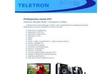 Teletron - Naprawa telewizorów Bielsko-Biała