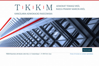 TKKM Kancelaria adwokacko radcowska - Adwokat Nowy Sącz