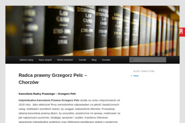 GRZEGORZ PELC KANCELARIA RADCY PRAWNEGO - Kancelaria Prawna Chorzów