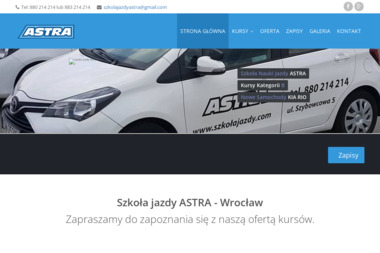 Szkoła Jazdy ASTRA - Nauka Jazdy Wrocław