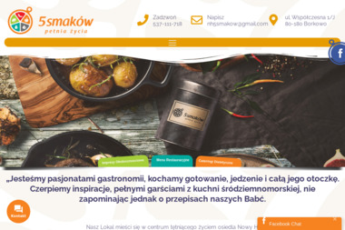 5 Smak&oacute;w - Catering dietetyczny - Gastronomia Borkowo