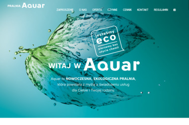 PRALNIA EKOLOGICZNA AQUAR - Prasowalnia Poznań