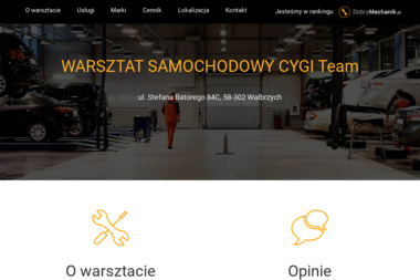 WARSZTAT SAMOCHODOWY CYGI Team - Serwis Samochodowy Wałbrzych