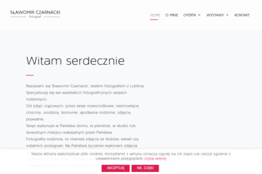 Sławomir Czarnacki - Fotograf - Sesje zdjęciowe Lublin