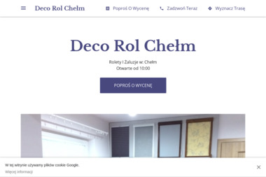 Deco Rol - Rolety Chełm