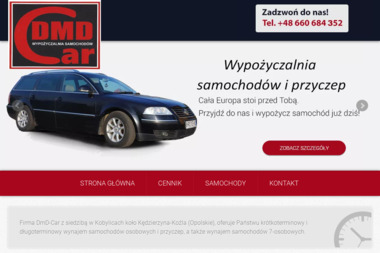 DMD-CAR Wypożyczalnia samochodów i przyczep - Wypożyczalnia Samochodów Kobylice