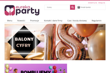 Centrum Balonowe & Party Shop EUREKA PARTY - Balony z helem Skoczów