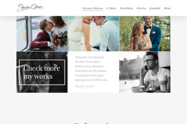 Sebastian Górecki - Fotograf - Kamerzysta Wrocław