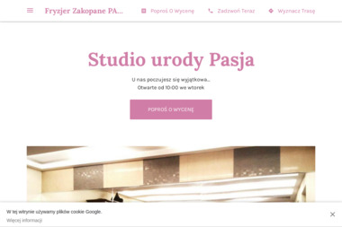 Studio urody Pasja - Modne Fryzury Zakopane