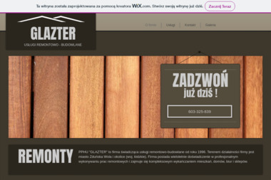 Glazter Usługi remontowo-budowlane - Malowanie w Firmach Zduńska Wola