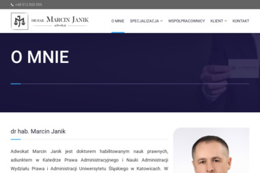 Kancelaria Adwokacka dr hab. Marcin Janik - Adwokat Żywiec