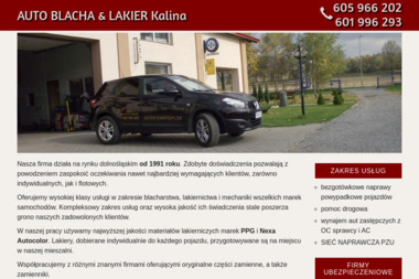 Auto Blacha & Lakier Kalina - Diagnostyka Samochodowa Kłodzko