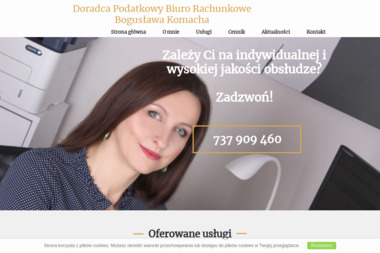 Doradca Podatkowy Biuro Rachunkowe  Bogusława Komacha - Porady Podatkowe Olsztyn