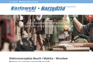 PHU KOZŁOWSKI SC - Naprawa Wiertarek Wrocław
