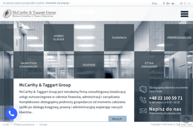 McCarthy & Taggart sp. z o.o. sp. k. - Księgowanie Przychodów i Rozchodów Warszawa