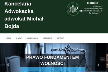 Kancelaria Adwokacka Michał Bojda - Adwokat Wodzisław Śląski