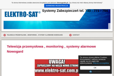 ELEKTRO-SAT - Alarmy Nowogard