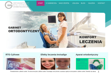 Gabinet Ortodontyczny Elbląg - Stomatolog RTG cyfrowe - Usługi Stomatologiczne Elbląg